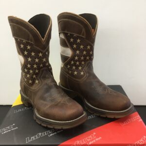 MEN'S LAFORST WESTERN WORK BOOT BROWN 7.5-12