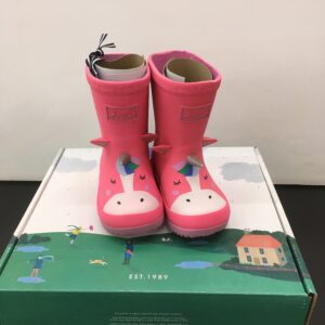 Joules Baby Wellington Boots Unicorn Toddler Size 5-7